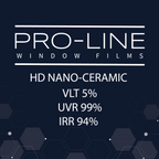 5% VLT HD Nano-Ceramic Window Film 60"x100'