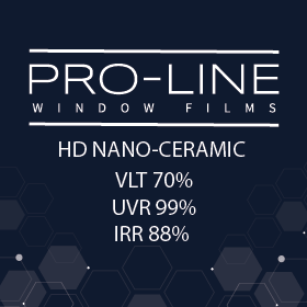 70% VLT HD Nano-Ceramic Window Film 60"x100'