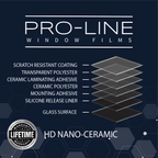 15% VLT HD Nano-Ceramic Window Film 60"x100'